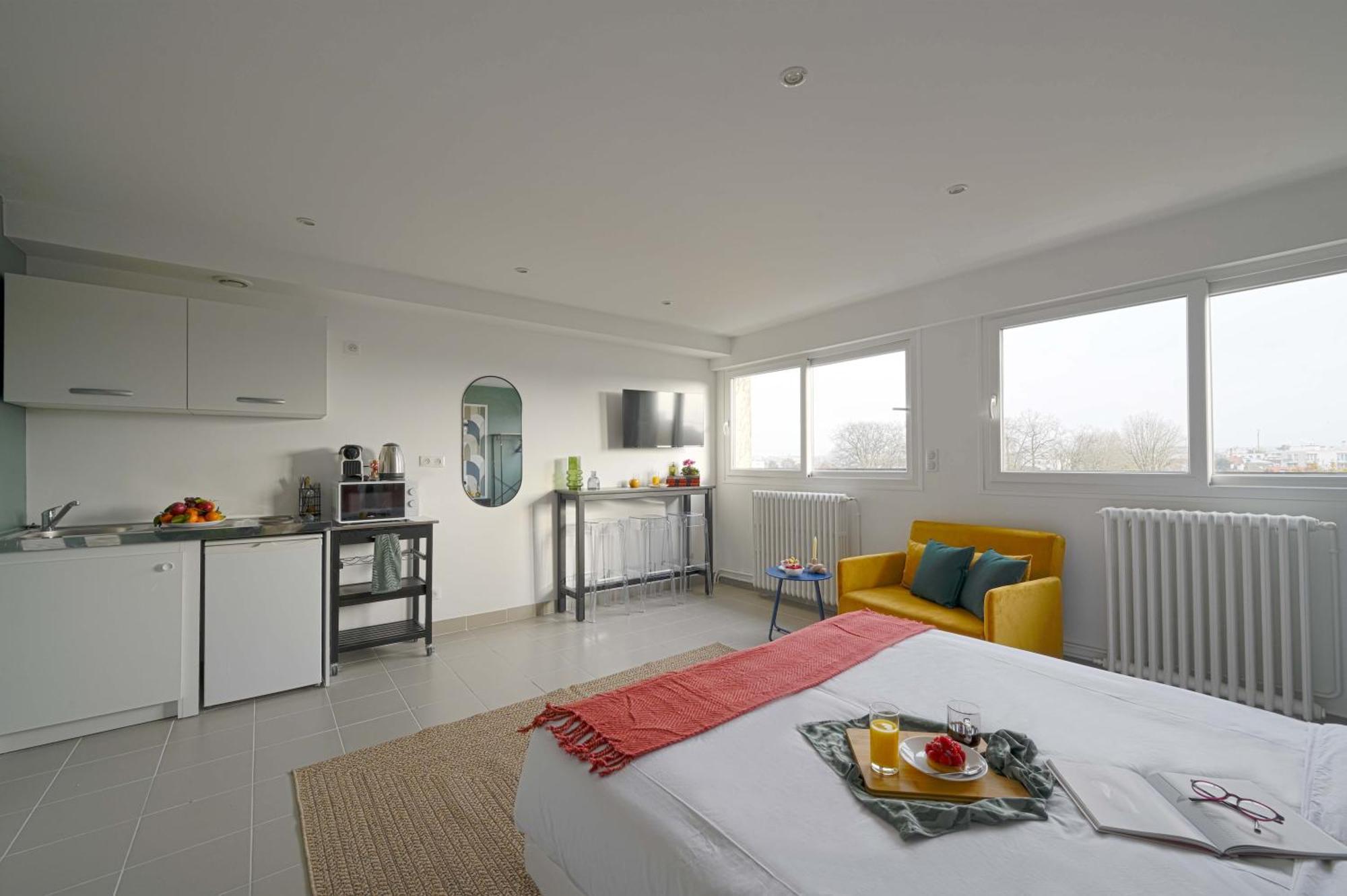 Modern Bright Apartment In Appart'Hotel Saint-Maur-des-Fossés Eksteriør billede