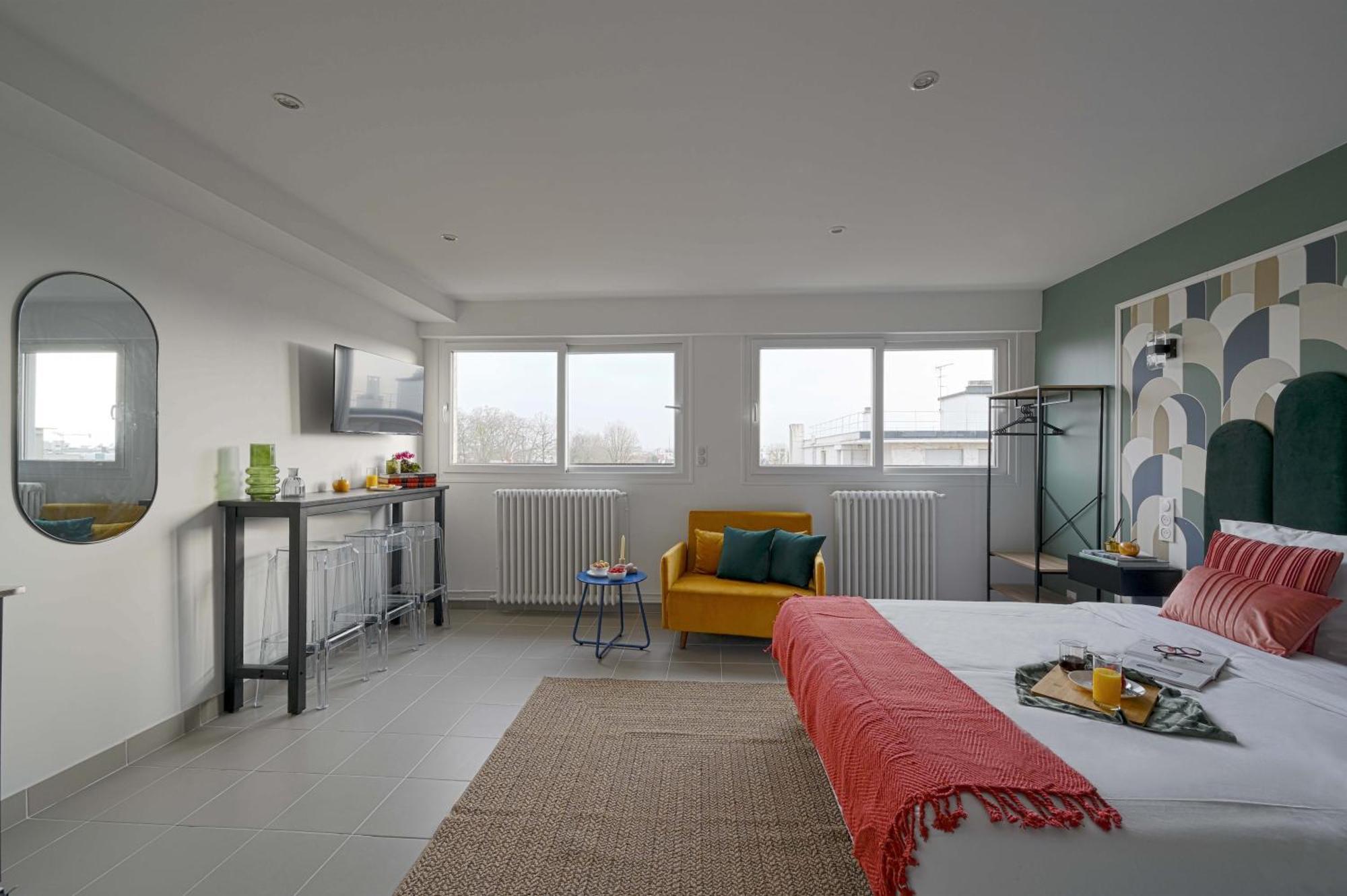 Modern Bright Apartment In Appart'Hotel Saint-Maur-des-Fossés Eksteriør billede