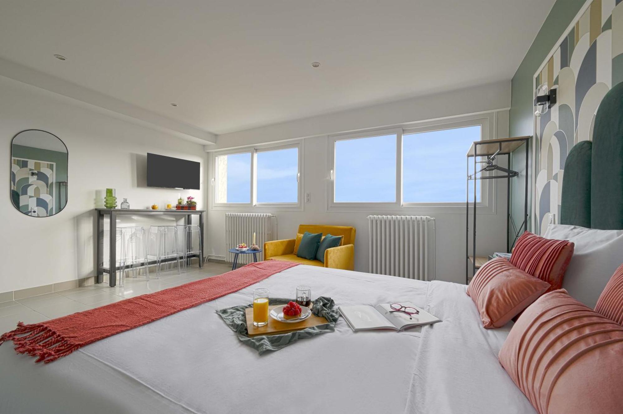 Modern Bright Apartment In Appart'Hotel Saint-Maur-des-Fossés Eksteriør billede
