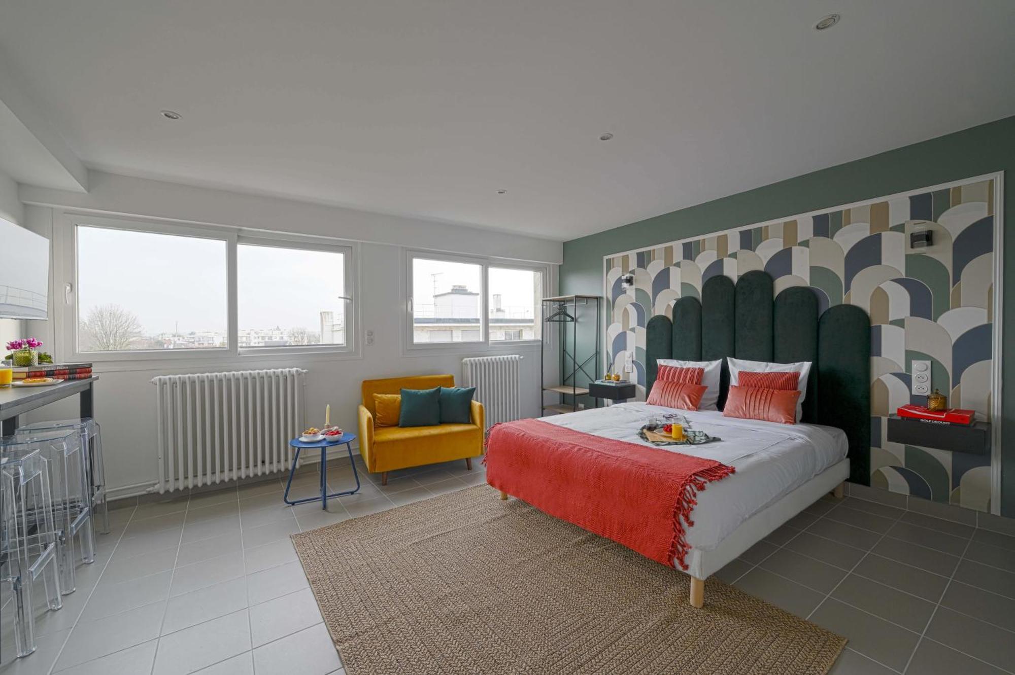 Modern Bright Apartment In Appart'Hotel Saint-Maur-des-Fossés Eksteriør billede