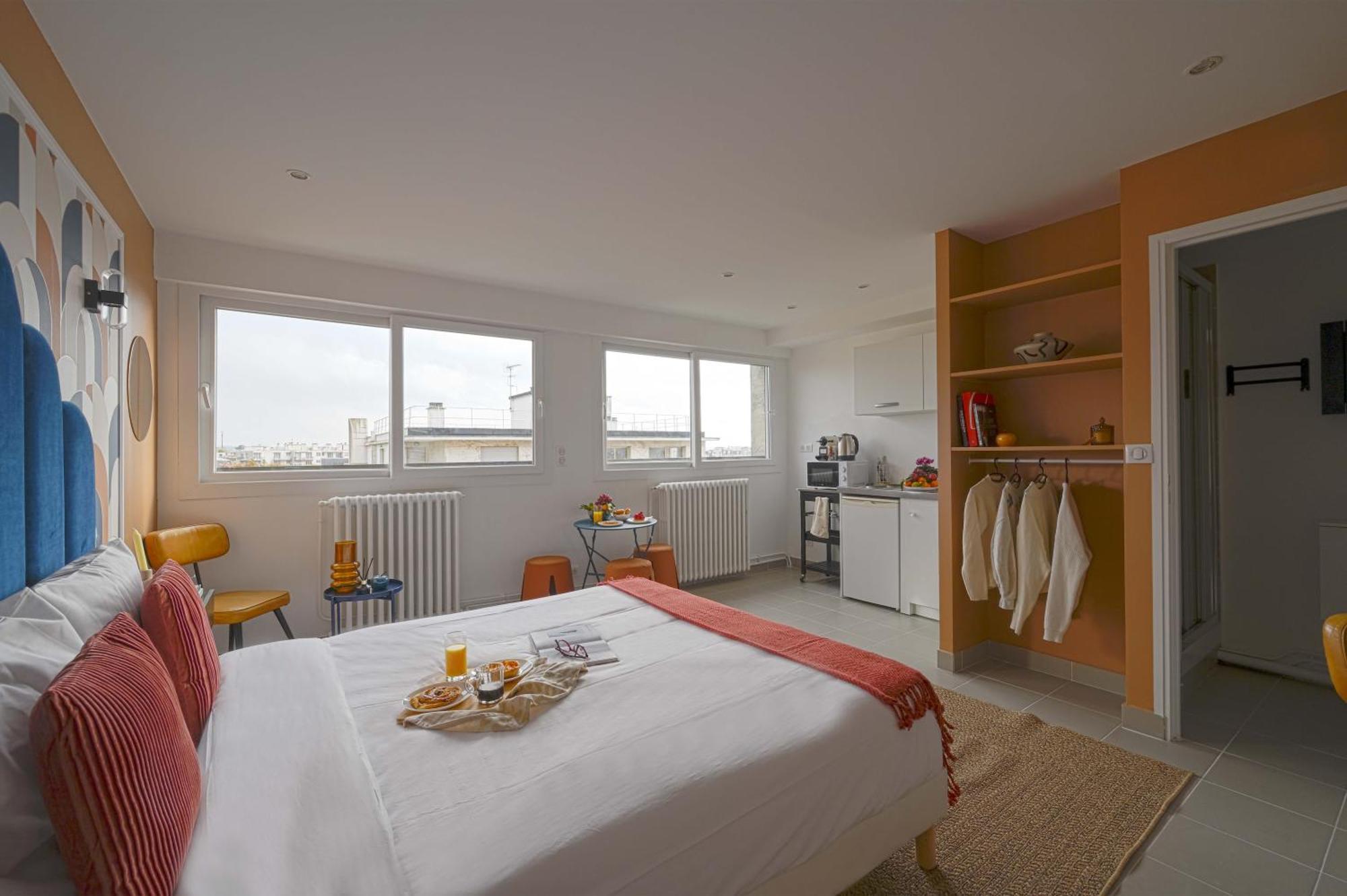 Modern Bright Apartment In Appart'Hotel Saint-Maur-des-Fossés Eksteriør billede